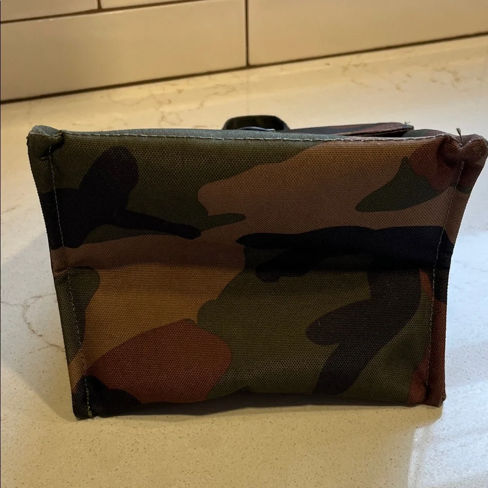 Herschel Supply Company Kids Camo Lunch Bag - Green, Brown, Black